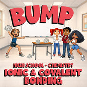 Ionic & Covalent Bonding BUMP Science Game - No Prep Chemistry Review Activity