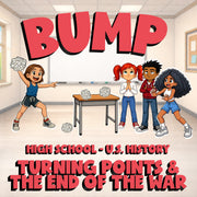 Turning Points & the End of the War BUMP U.S. History Game - No Prep Review
