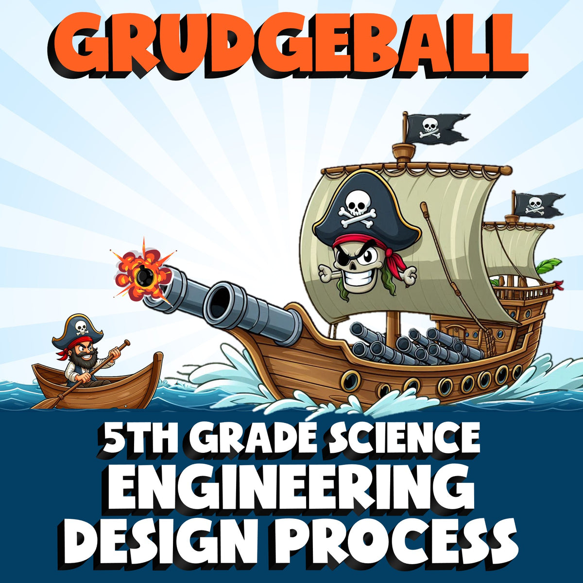 Engineering Design Process GRUDGEBALL Science Game - No Prep Grade 5 Review