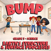 Earth’s Structure & Surface Processes BUMP Science Game - No Prep Grade 5 Review