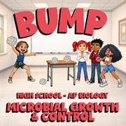 Microbial Growth & Control BUMP Science Game - No Prep AP Biology Review