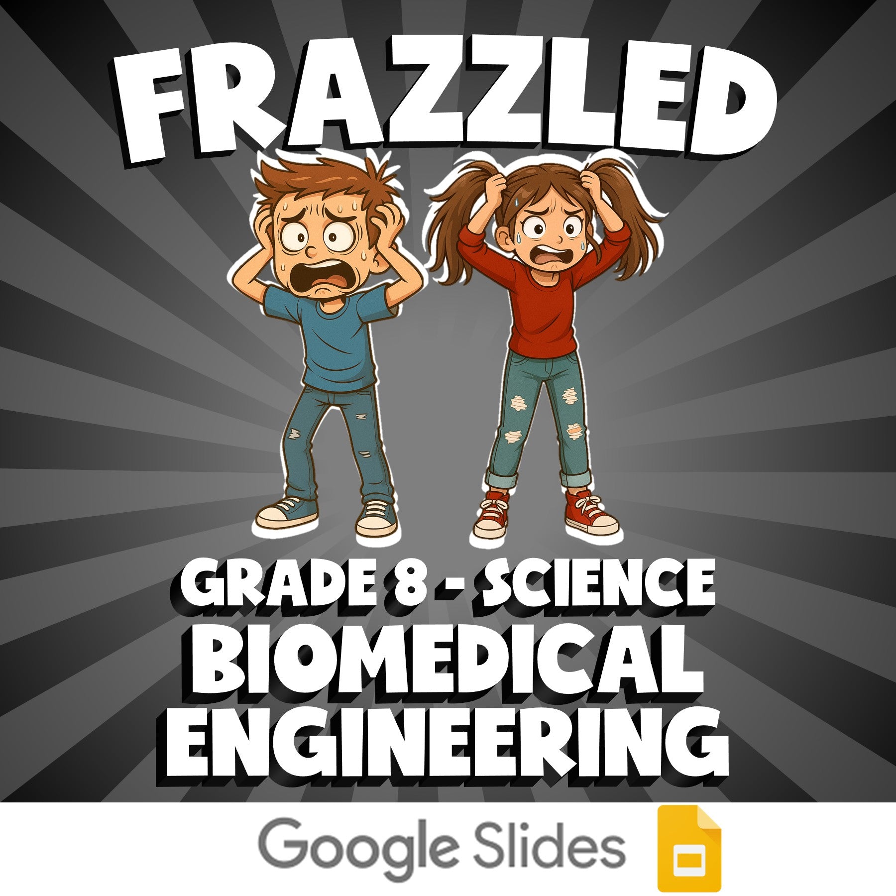 Biomedical Engineering FRAZZLED Science Game - No Prep Grade 8 Review Activity