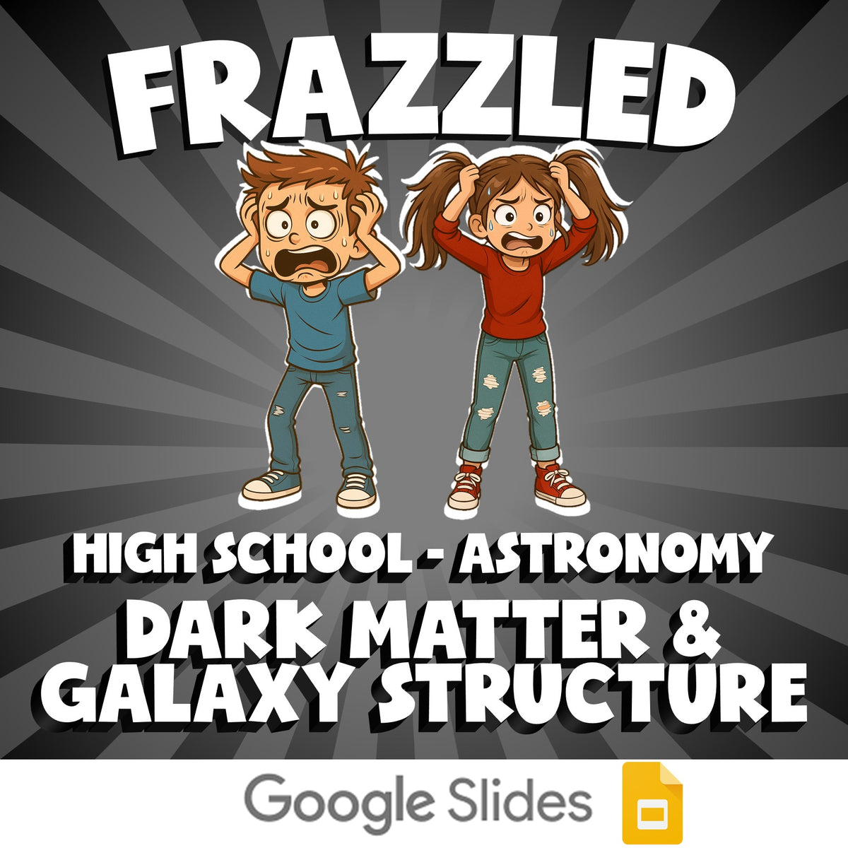 Dark Matter & Galaxy Structure FRAZZLED Science Game - No Prep Astronomy Review