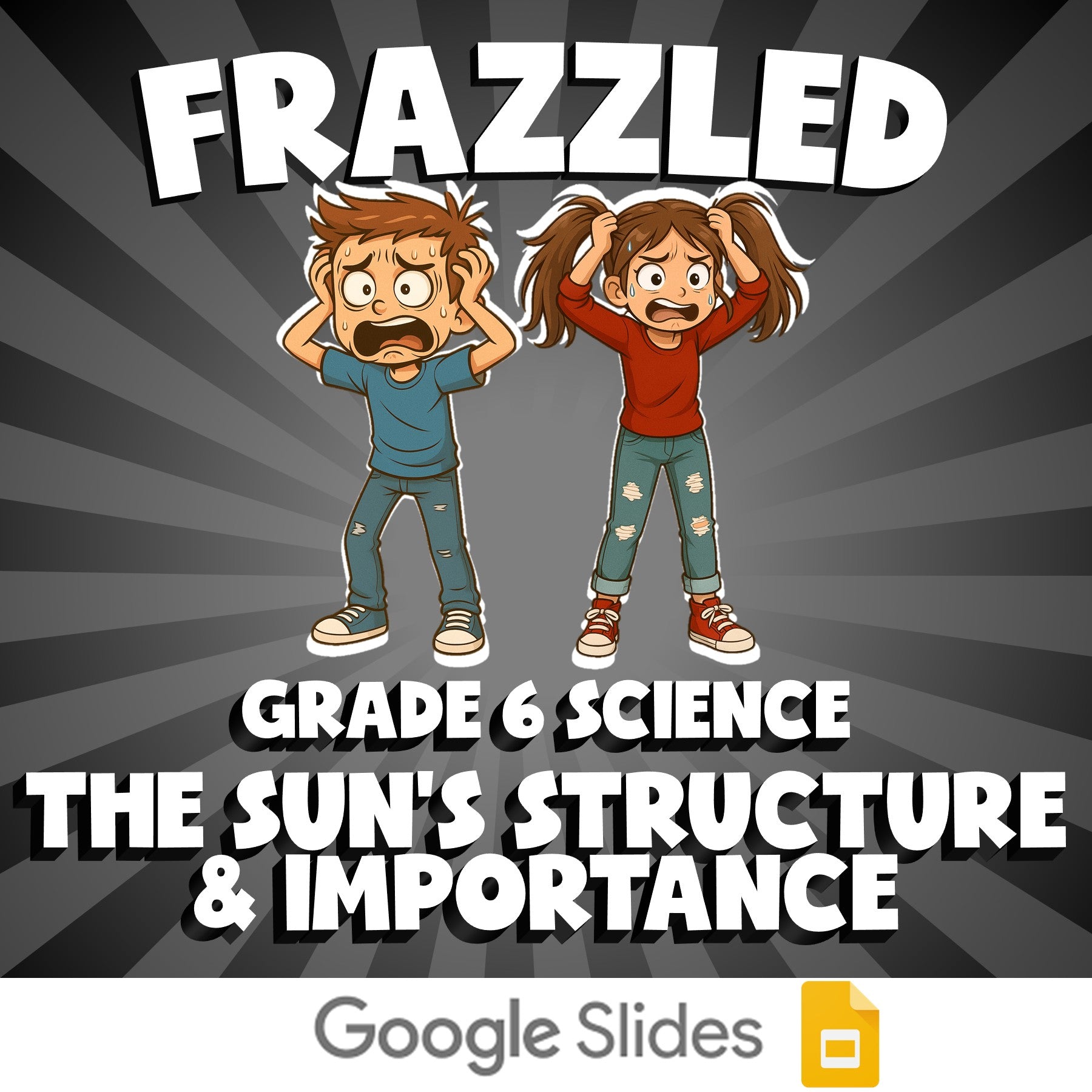 The Sun’s Structure & Importance FRAZZLED Science Game - No Prep Grade 6 Review