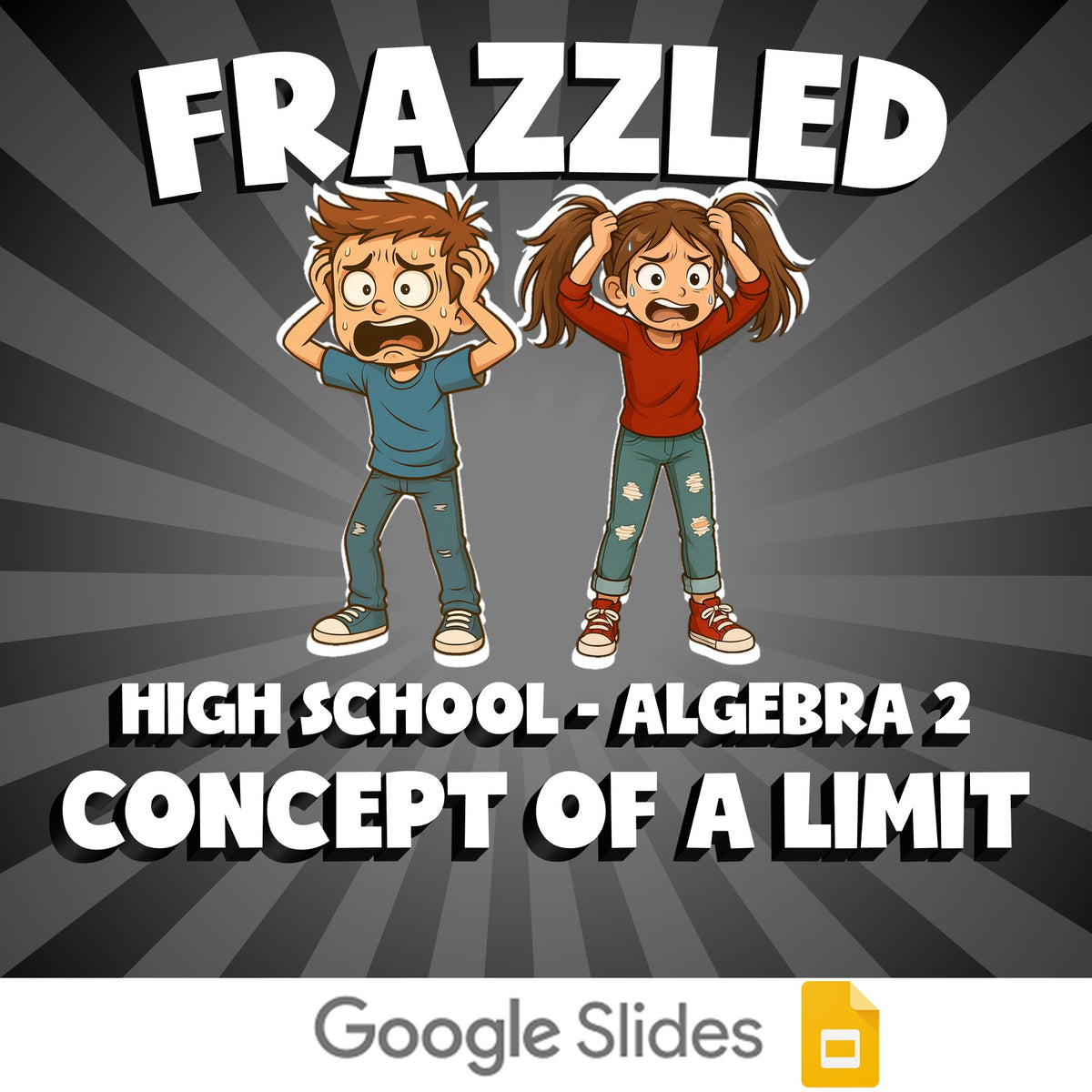 Concept of a Limit FRAZZLED Math Game - No Prep Algebra 2 Review Activity