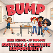 Bioethics & Scientific Responsibility BUMP Science Game - No Prep AP Biology