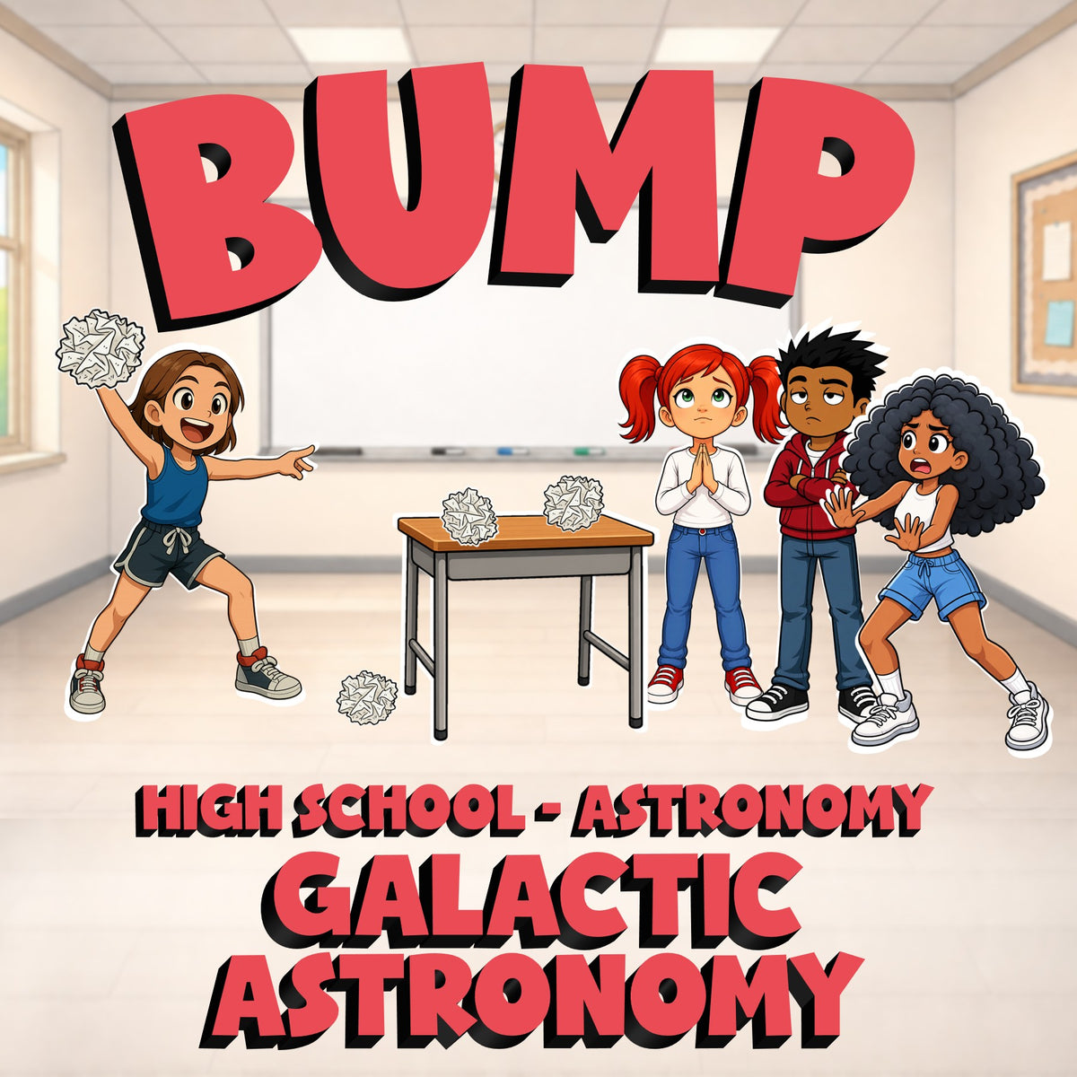Galactic Astronomy BUMP Science Game - No Prep Astronomy Review Activity