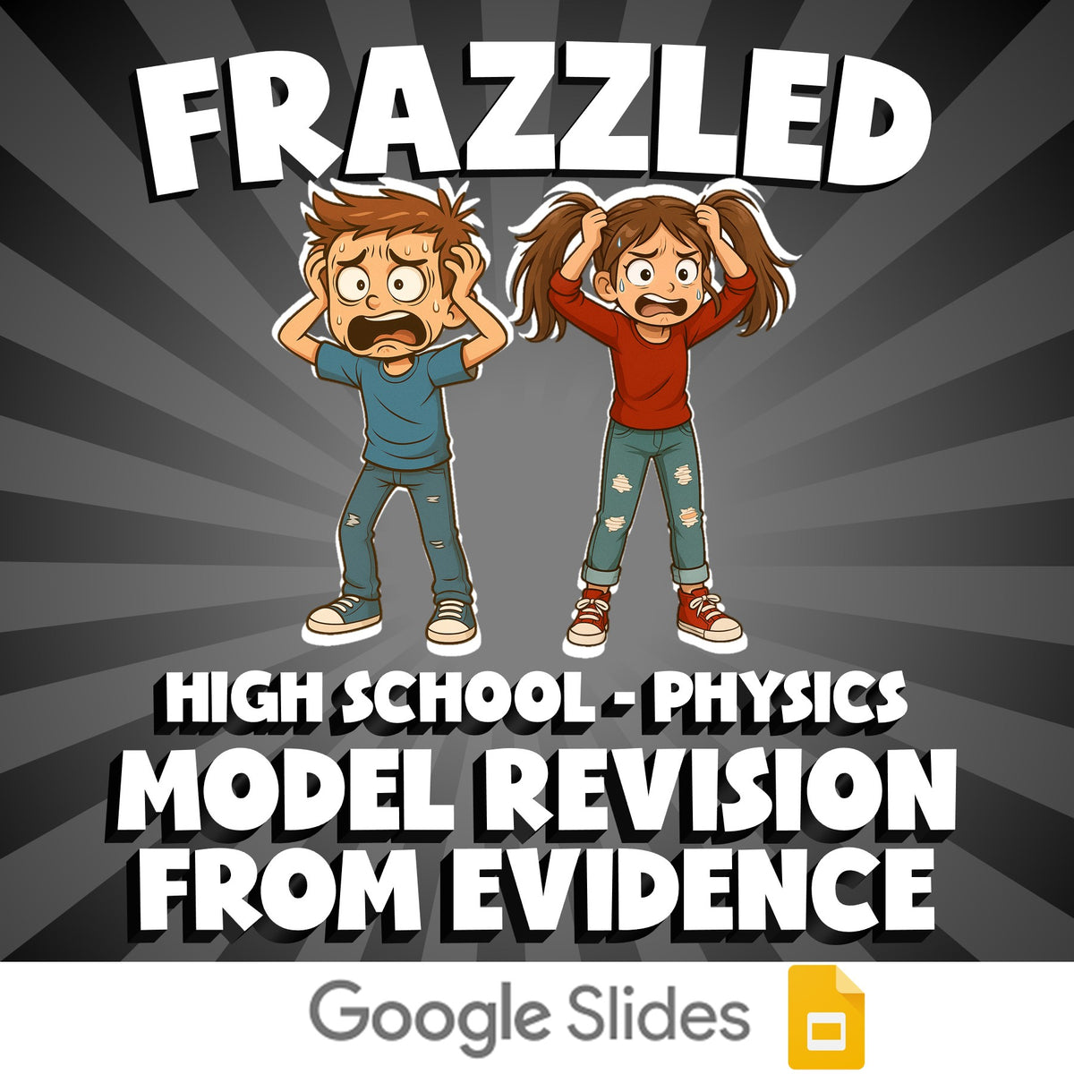 Model Revision from Evidence FRAZZLED Science Game - No Prep Physics Review