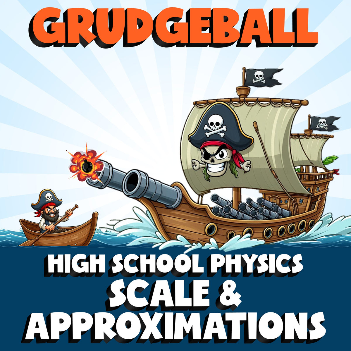 Scale & Approximations GRUDGEBALL Science Game - No Prep Physics Review Activity