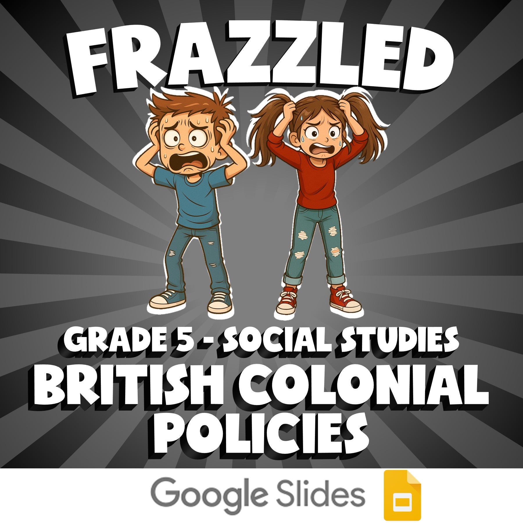 British Colonial Policies FRAZZLED Socials Game - No Prep Grade 5 Review