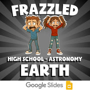 Earth FRAZZLED Science Game - No Prep Astronomy Review Activity