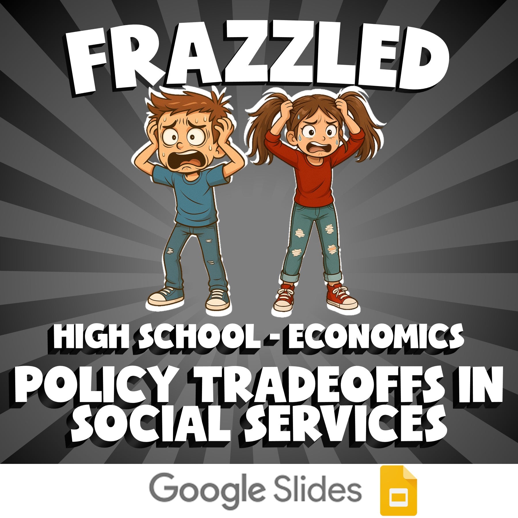 Policy Tradeoffs in Social Services FRAZZLED Economics Game - No Prep Review