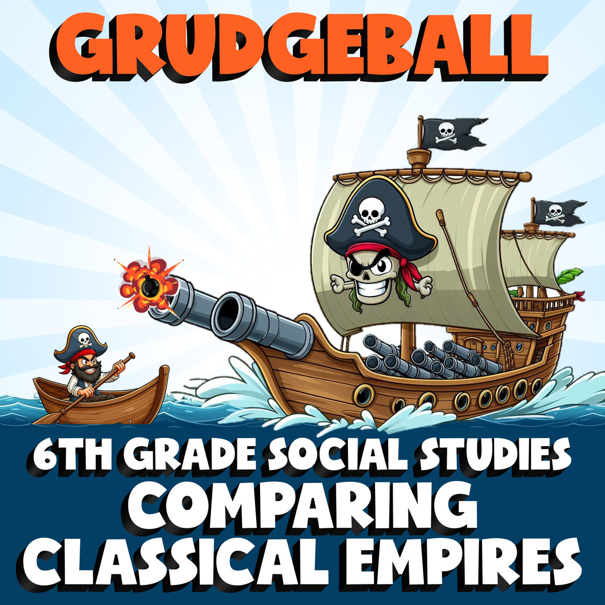 Comparing Classical Empires GRUDGEBALL Socials Game - No Prep Grade 6 Review
