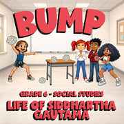 Life of Siddhartha Gautama BUMP Socials Game - No Prep Grade 6 Review Activity