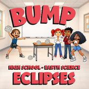 Eclipses BUMP Game - No Prep Earth Science Review Activity