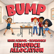 Resource Allocation BUMP Economics Game - No Prep Review Activity