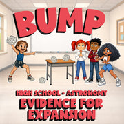 Evidence for Expansion BUMP Science Game - No Prep Astronomy Review Activity