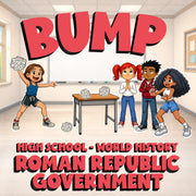 Roman Republic Government BUMP Game - No Prep World History Review Activity