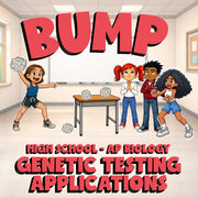Genetic Testing Applications BUMP Science Game - No Prep AP Biology Review