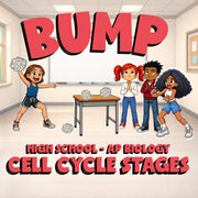 Cell Cycle Stages BUMP Science Game - No Prep AP Biology Review Activity