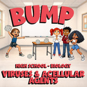 Viruses & Acellular Agents BUMP Science Game - No Prep Biology Review Activity