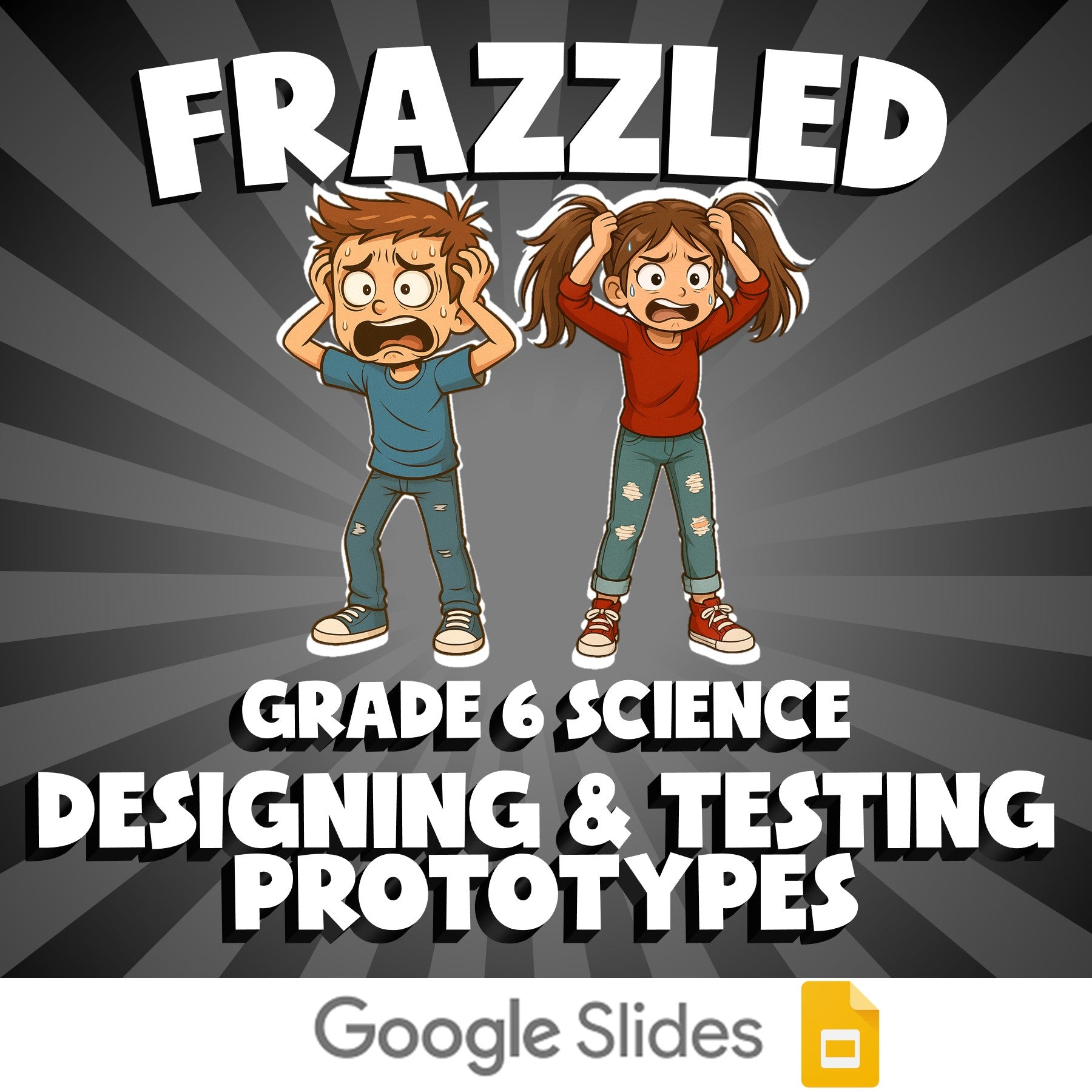 Designing & Testing Prototypes FRAZZLED Science Game - No Prep Grade 6 Review