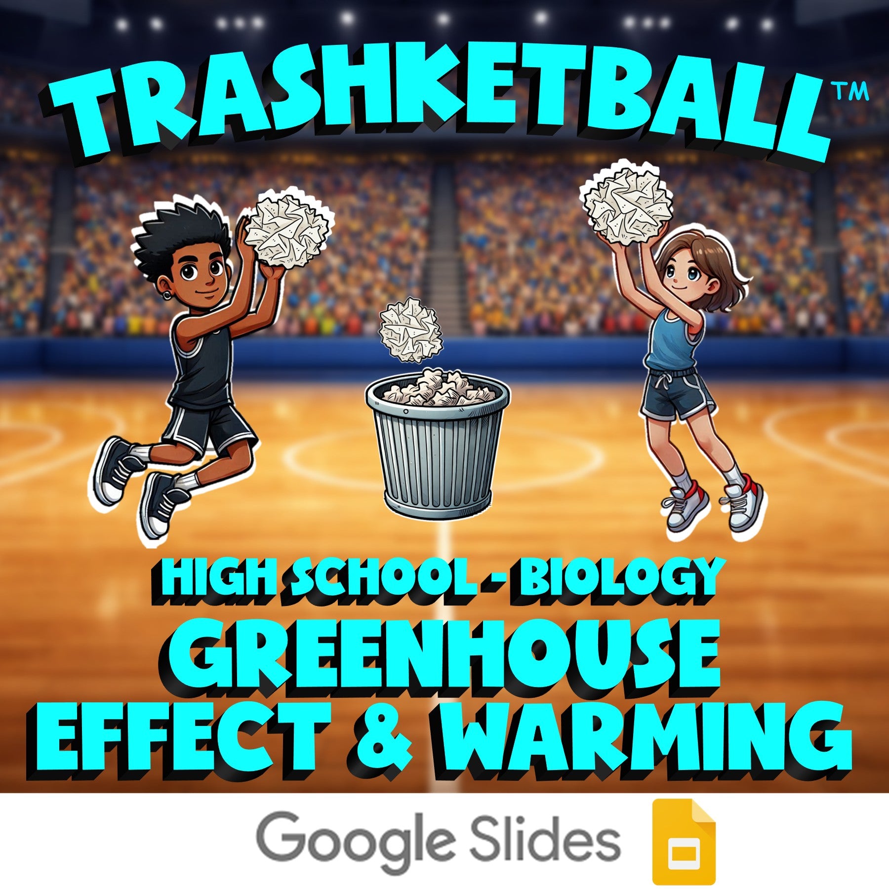 Greenhouse Effect & Warming TRASHKETBALL Science Game - No Prep Biology Review