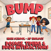 Dosage, Timing & Drug Interactions BUMP Science Game - No Prep AP Biology Review