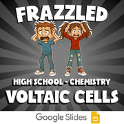 Voltaic Cells FRAZZLED Science Game - No Prep Chemistry Review Activity