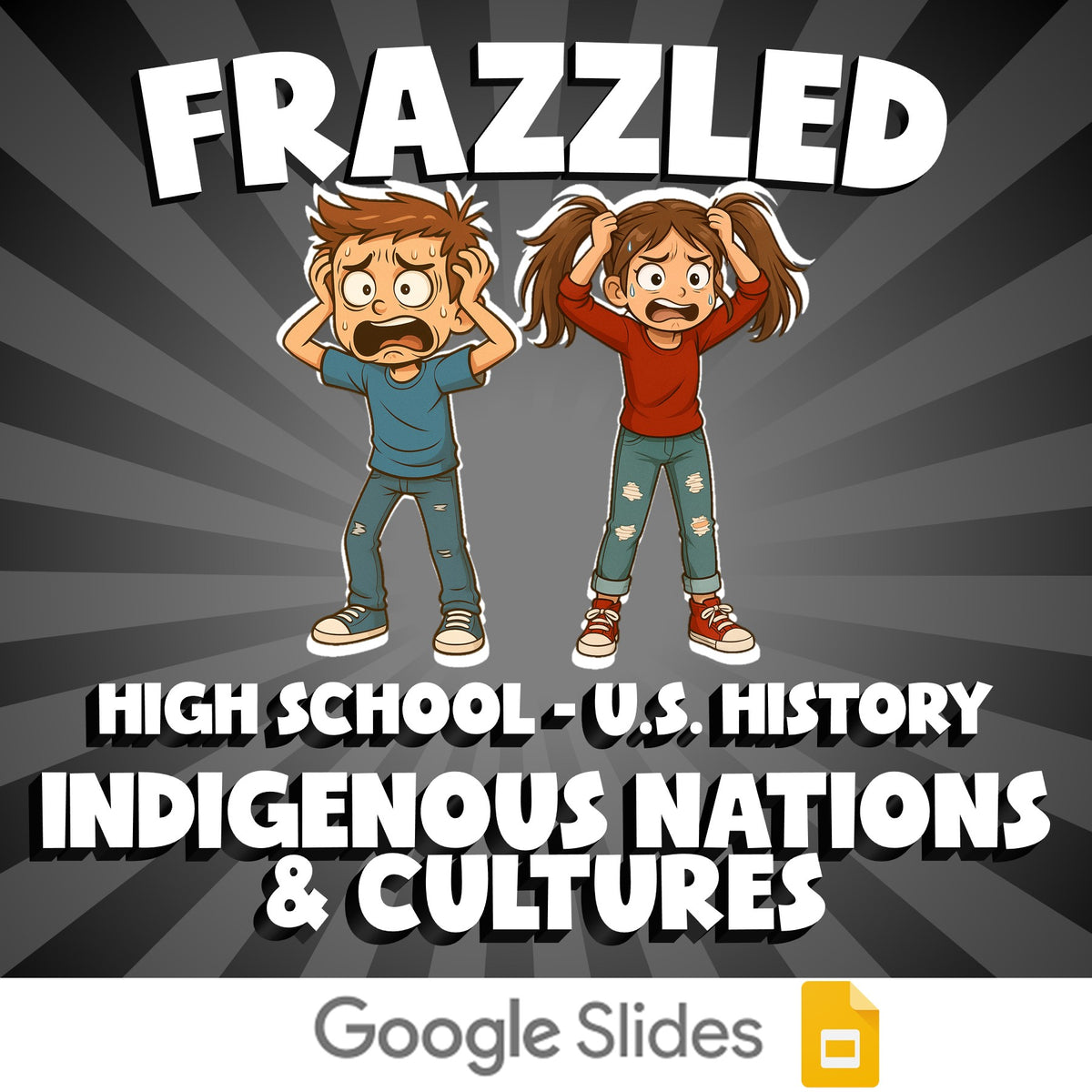 Indigenous Nations & Cultures FRAZZLED U.S. History Game - No Prep Review