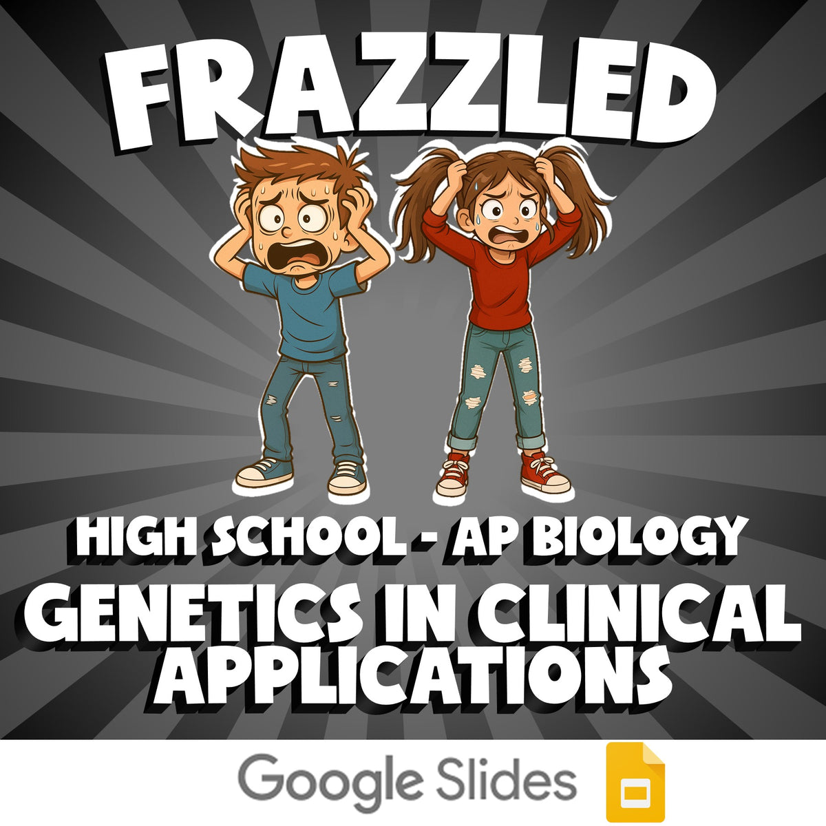 Genetics in Clinical Applications FRAZZLED Science Game - No Prep AP Biology