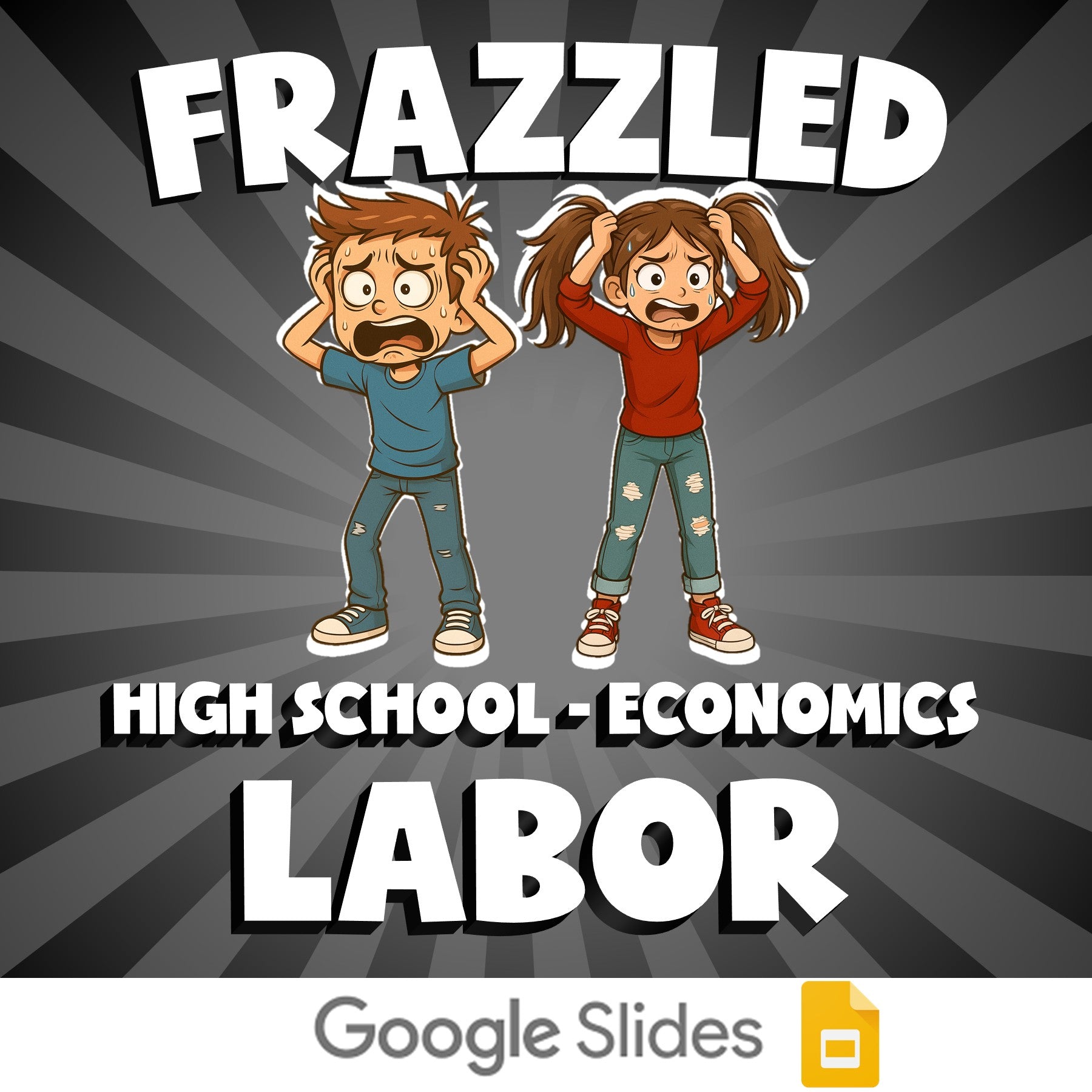 Labor FRAZZLED Economics Game - No Prep Review Activity