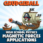 Magnetic Forces Applications GRUDGEBALL Science Game - No Prep Physics Review