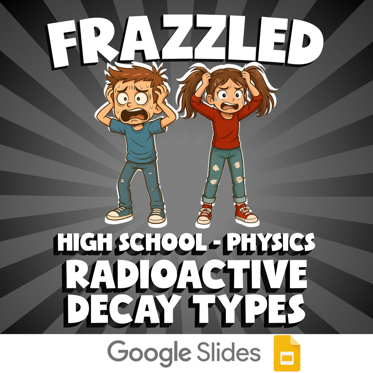 Radioactive Decay Types FRAZZLED Science Game - No Prep Physics Review Activity
