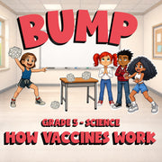 How Vaccines Work BUMP Science Game - No Prep Grade 5 Review Activity