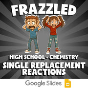 Single Replacement Reactions FRAZZLED Science Game - No Prep Chemistry Review