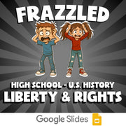 Liberty & Rights FRAZZLED U.S. History Game - No Prep Review Activity