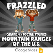 Mountain Ranges of the U.S. FRAZZLED Socials Game - No Prep Grade 4 Review