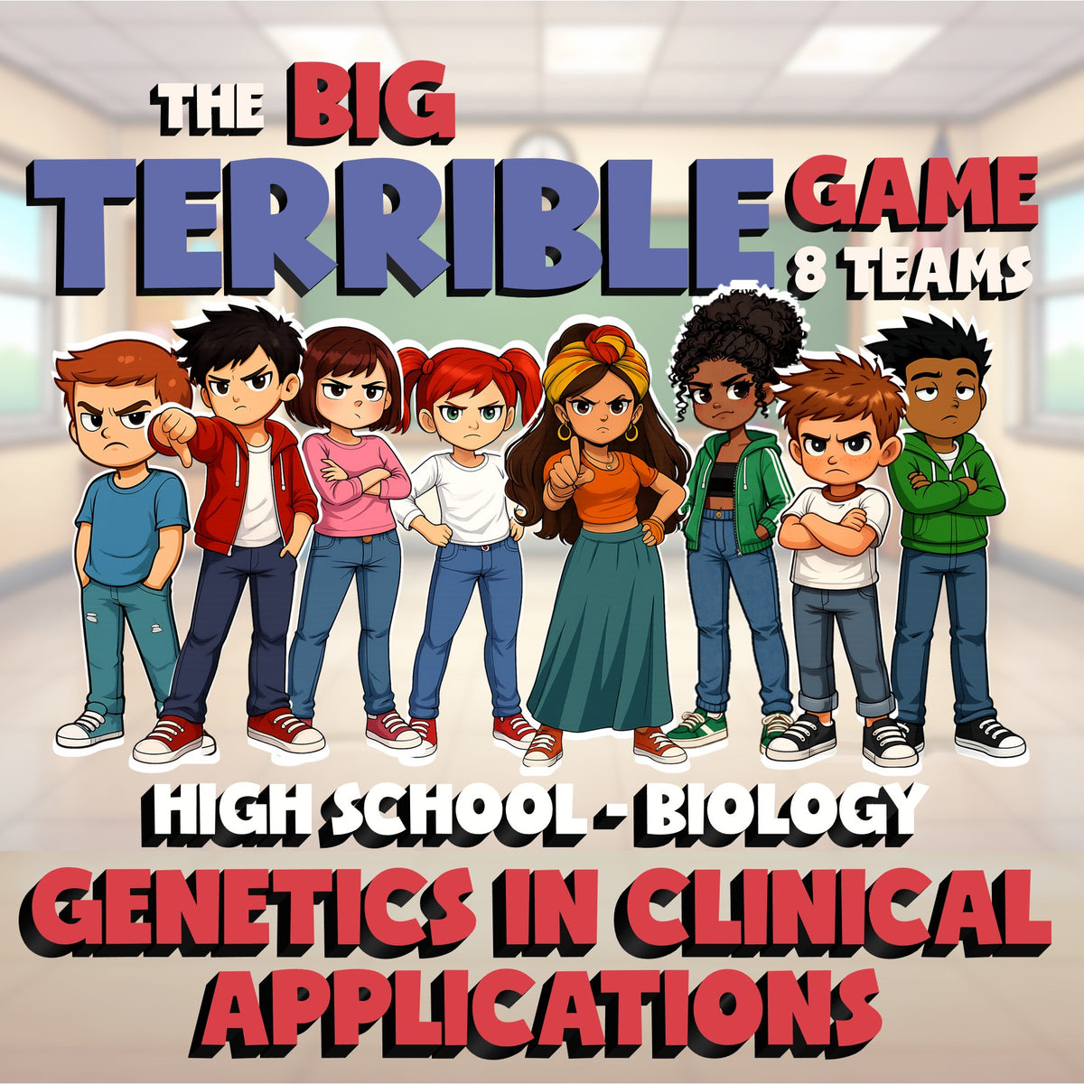 Genetics in Clinical Applications BIG TERRIBLE GAME - Biology Science Review