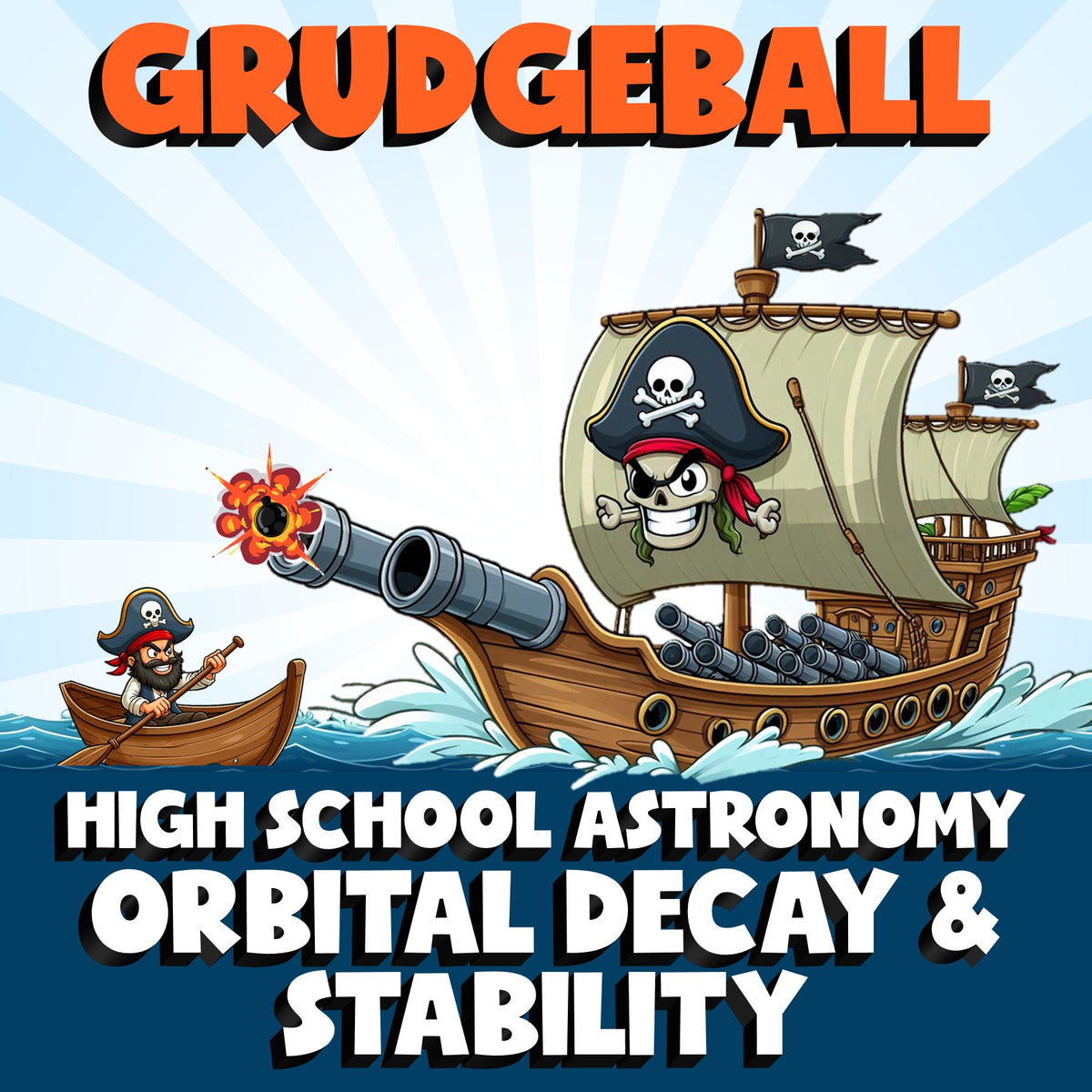 Orbital Decay & Stability GRUDGEBALL Science Game - No Prep Astronomy Review