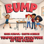 Temperature Structure of the Ocean BUMP Game - No Prep Earth Science Review