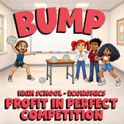 Profit in Perfect Competition BUMP Economics Game - No Prep Review Activity