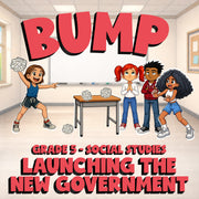 Launching the New Government BUMP Socials Game - No Prep Grade 5 Review Activity