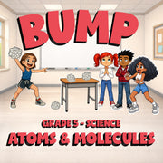 Atoms & Molecules BUMP Science Game - No Prep Grade 5 Review Activity