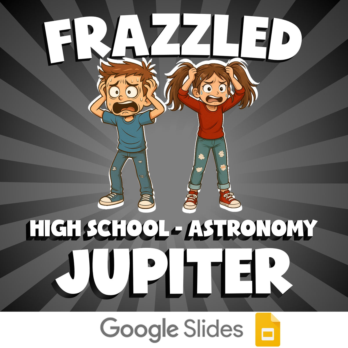 Jupiter FRAZZLED Science Game - No Prep Astronomy Review Activity