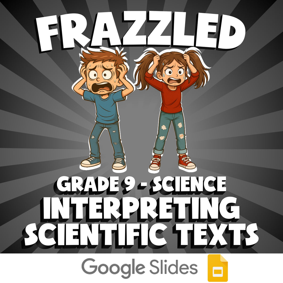 Interpreting Scientific Texts FRAZZLED Science Game - No Prep Grade 9 Review