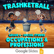 Occupations & Professions TRASHKETBALL Socials Game - No Prep Grade 6 Review