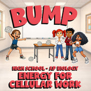 Energy for Cellular Work BUMP Science Game - No Prep AP Biology Review Activity