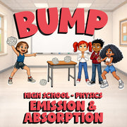 Emission & Absorption BUMP Science Game - No Prep Physics Review Activity