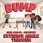 Exterior Angle Theorem BUMP Math Game - No Prep Geometry Review Activity